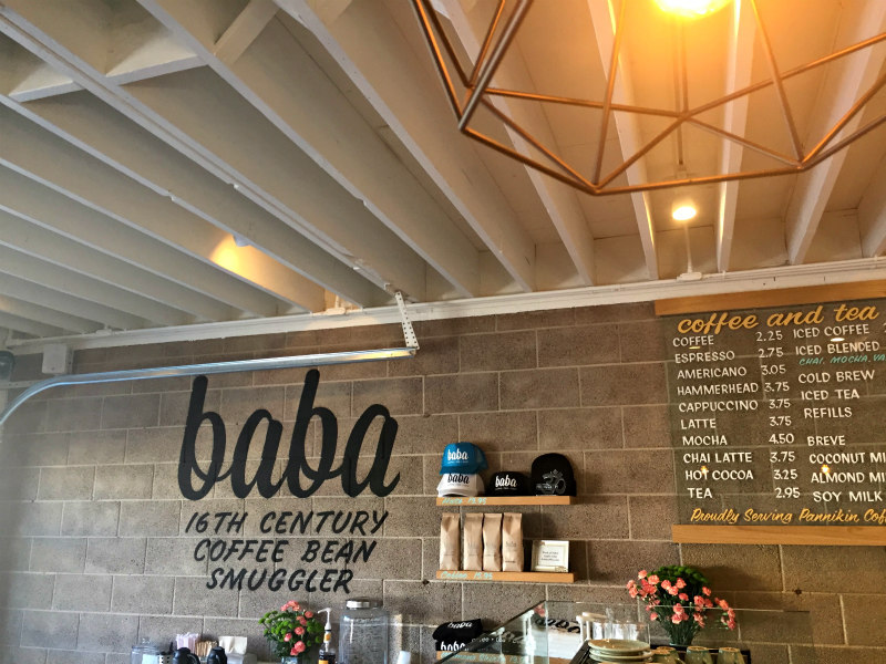 Baba Coffee in Carlsbad Village
